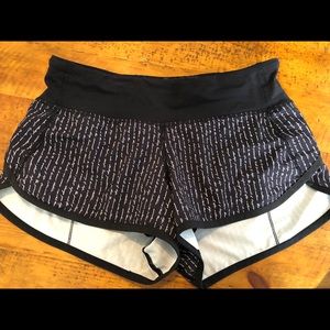 Lululemon Speed Shorts
